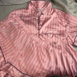 Victorias Secret satin pajama set